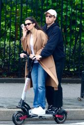 Nina Dobrev & Shaun White’s Romantic Scooter Ride in NYC