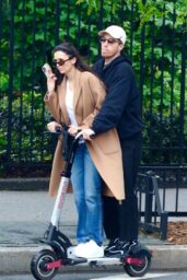Nina Dobrev & Shaun White’s Romantic Scooter Ride in NYC