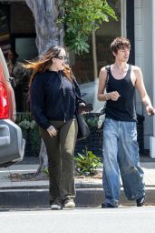 Noah Cyrus Pinkus Casual Lunch Date