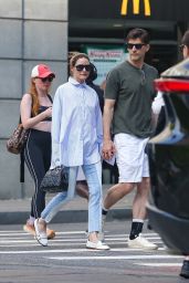 Olivia Palermo and Johannes Huebl Walk Through New York