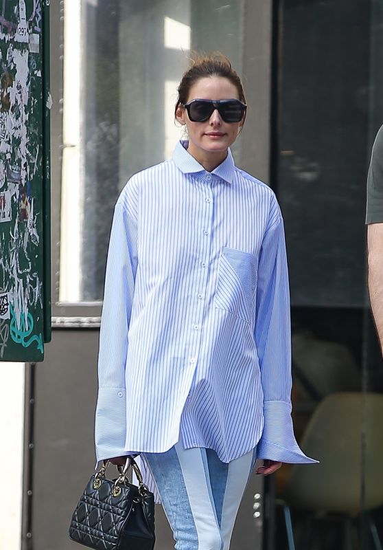 Olivia Palermo and Johannes Huebl Walk Through New York