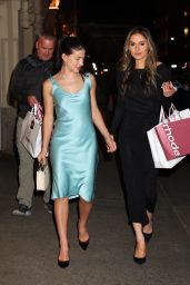 Phoebe Gates Steps Out After Dinner at Cafe Zaffri in NYC