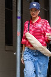 Rihanna Elevates Pregnancy Style with Bold NYC Look