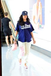 Rihanna Mixes Sportswear and Couture in LA Look