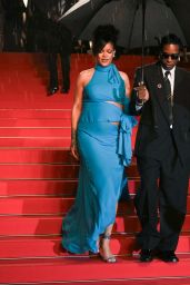 Rihanna Wears Alaïa at Cannes 2025 Red Carpet