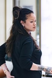 Rihanna Wears Gianvito Rossi Mules at Cannes 2025