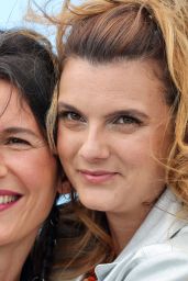 Romane Gueret and Lise Akoka - Ma Frere - Photocall - 78th Cannes Film Festival