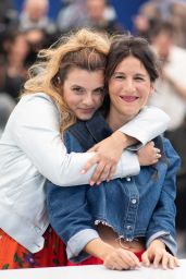 Romane Gueret and Lise Akoka - Ma Frere - Photocall - 78th Cannes Film Festival