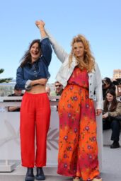 Romane Gueret and Lise Akoka - Ma Frere - Photocall - 78th Cannes Film Festival