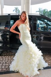 Romee Strijd Debuts Phoenician Scheme Red Carpet Cannes 2025