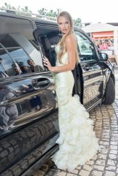 Romee Strijd Debuts Phoenician Scheme Red Carpet Cannes 2025