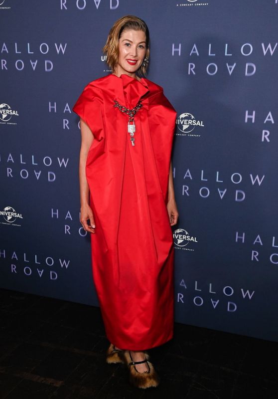 Rosamund Pike Attends Hallow Road Screening in London