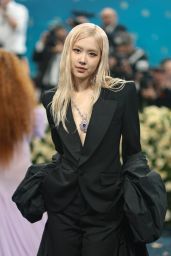 Rosé at Met Gala 2025: Tailoring Black Style