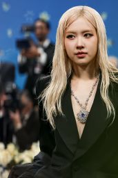 Rosé at Met Gala 2025: Tailoring Black Style