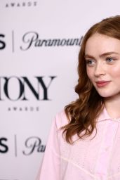 Sadie Sink Attends 78th Tony Awards Nominees Event