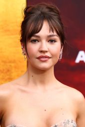 Sadie Stanley Attends Karate Kid Legends Premiere New York 2025