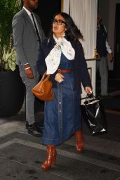 Salma Hayek Spotted in New York 05.13.2025