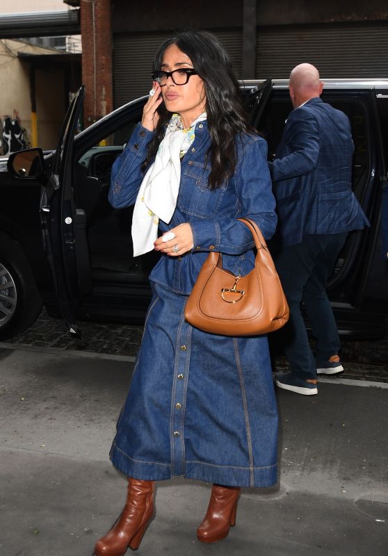 Salma Hayek Spotted in New York 05.13.2025