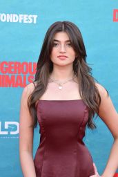 Samantha Gangal Attends Dangerous Animals Premiere Los Angeles 2025