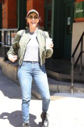Sarah Silverman Steps Out in Casual Chic in Tribeca 04 30 2025