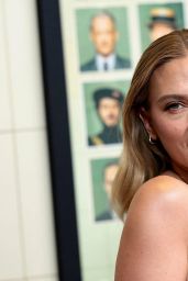 Scarlett Johansson Wears Saint Laurent at NYC Premiere