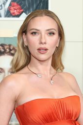 Scarlett Johansson Wears Saint Laurent at NYC Premiere
