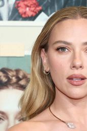 Scarlett Johansson Wears Saint Laurent at NYC Premiere