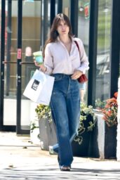 Scout Willis Picks Up Takeout at Joan’s On Third