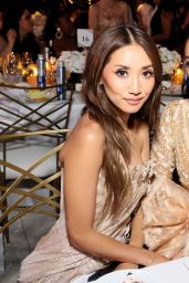 Shay Mitchell Shimmers at Gold Gala in Cong Tri Gown