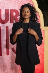 Simone Ashley Stuns in Black at Picture This World Premiere