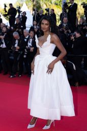Simone Ashley Wears Westwood Corset Gown at Cannes 2025