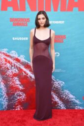 Sophia Woodward Attends Dangerous Animals Premiere Los Angeles 2025
