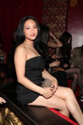 Sunisa Lee Attends Beacher's Madhouse Los Angeles