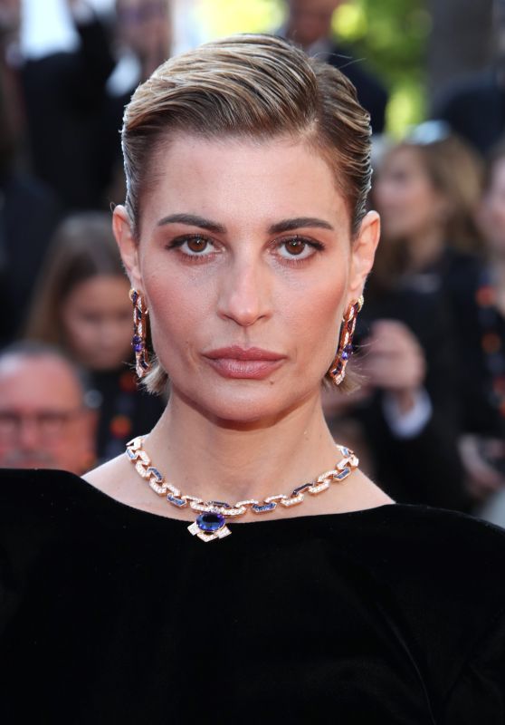 Sveva Alviti Elevates Classic Black at Cannes 2025 Premiere
