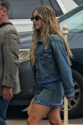 Sydney Sweeney Steps Out in Double Denim Chic