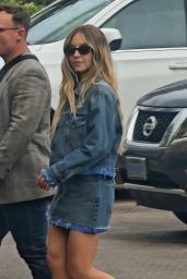 Sydney Sweeney Steps Out in Double Denim Chic