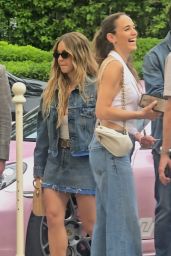 Sydney Sweeney Steps Out in Double Denim Chic