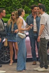 Sydney Sweeney Steps Out in Double Denim Chic