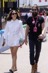 Tamara Kalinic Attends F1 Grand Prix Monaco