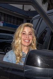 Tara Lipinski Spotted at Craig’s in West Hollywood