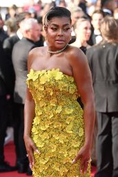 Taraji P. Henson Dazzles in Yellow Oscar de la Renta at Cannes Film Festival