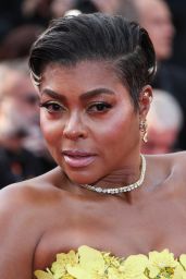 Taraji P. Henson Dazzles in Yellow Oscar de la Renta at Cannes Film Festival