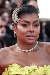 Taraji P. Henson Dazzles in Yellow Oscar de la Renta at Cannes Film Festival