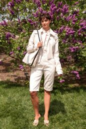 Taylor Hill Attends Burberry Spring Luncheon in NYC
