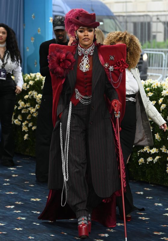 Teyana Taylor Defines Superfine Style at Met Gala 2025