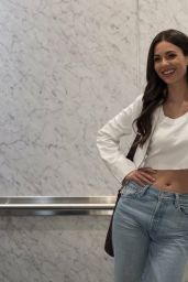 Victoria Justice on Set of Suits LA