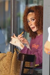 Winnie Harlow Steps Out After Beverly Hills Lunch May 2025