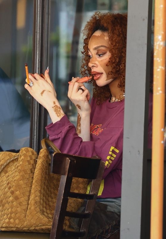 Winnie Harlow Steps Out After Beverly Hills Lunch May 2025