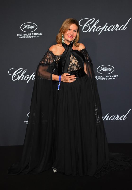 Yousra Timeless Glamour Chopard Dinner Cannes