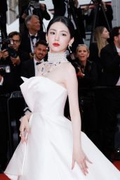 Zhou Ye Premiere Gown Cannes Nouvelle Vague